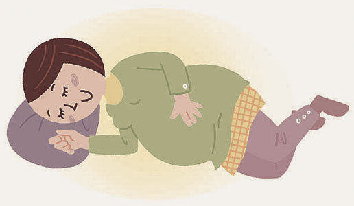 الشخير خلال الحمل: شخير الحامل Snoring