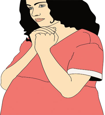الحمل مع السمنة