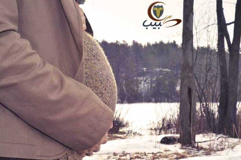 تسرب الحليب من ثدي الحامل في الشهر التاسع من الحمل
