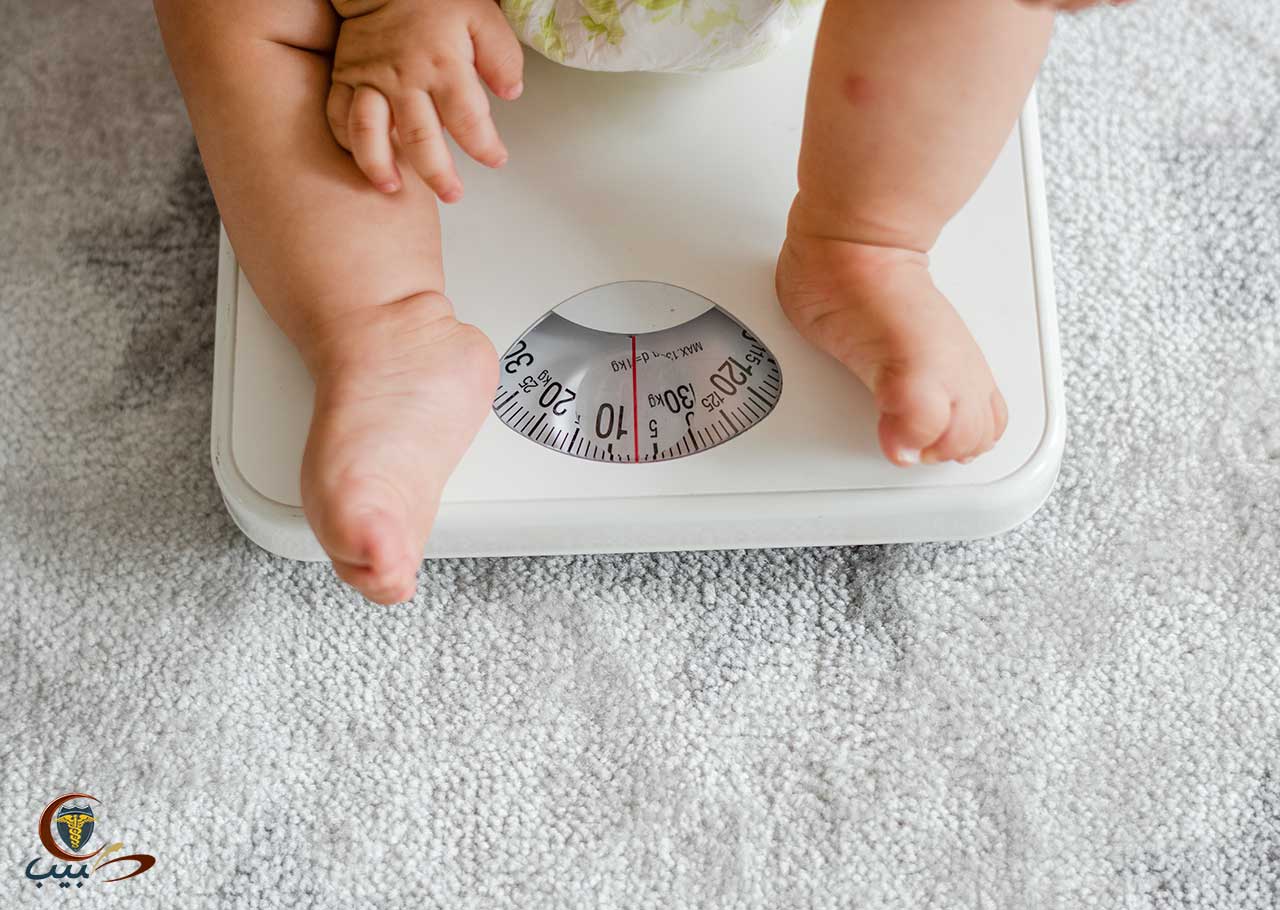 الشبع من الرضاعة واكتساب الوزن للطفل